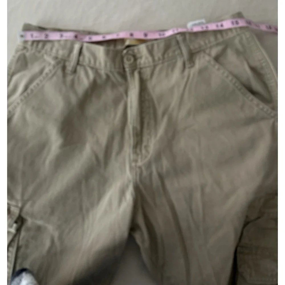 Wrangler Cargo Pants Mens 34x32 Khaki Workwear Tactical‎ Utility Hiking Tan